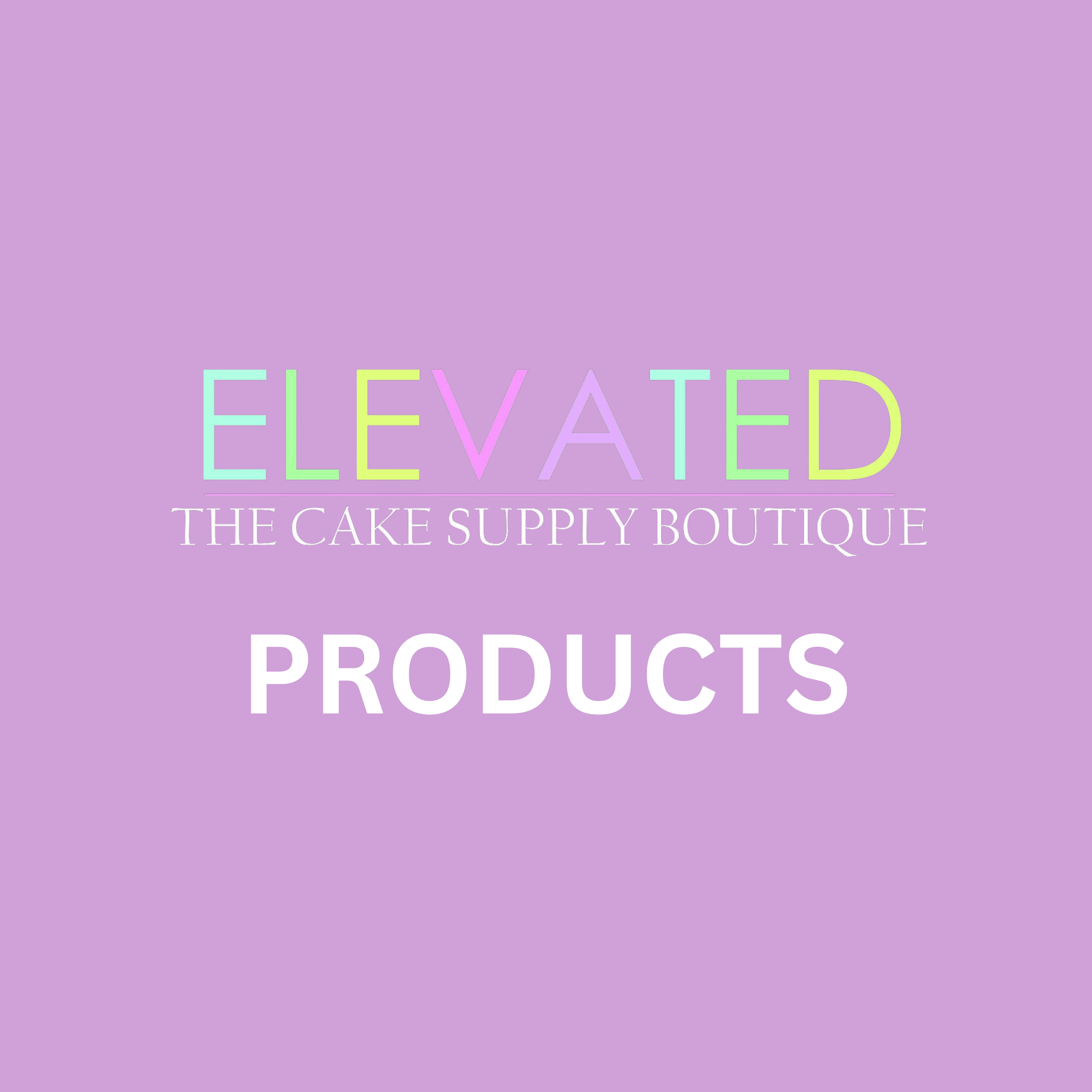 Products Elevated The Cake Supply Boutique