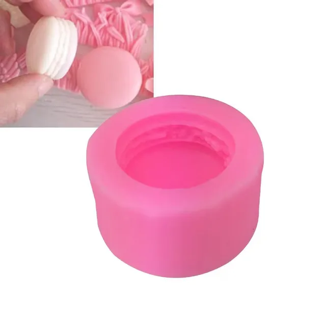 3d macaroon silicon mold