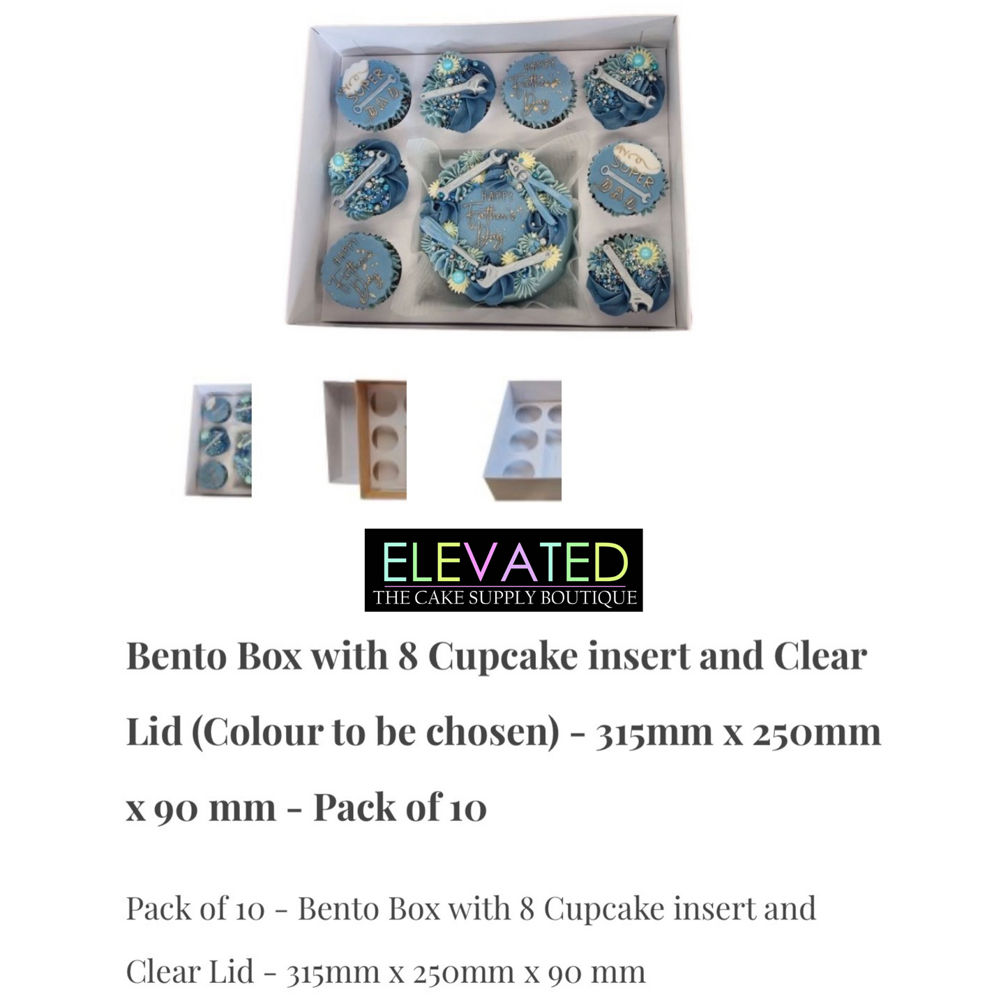 Elevated Bento Boxes 8 Count