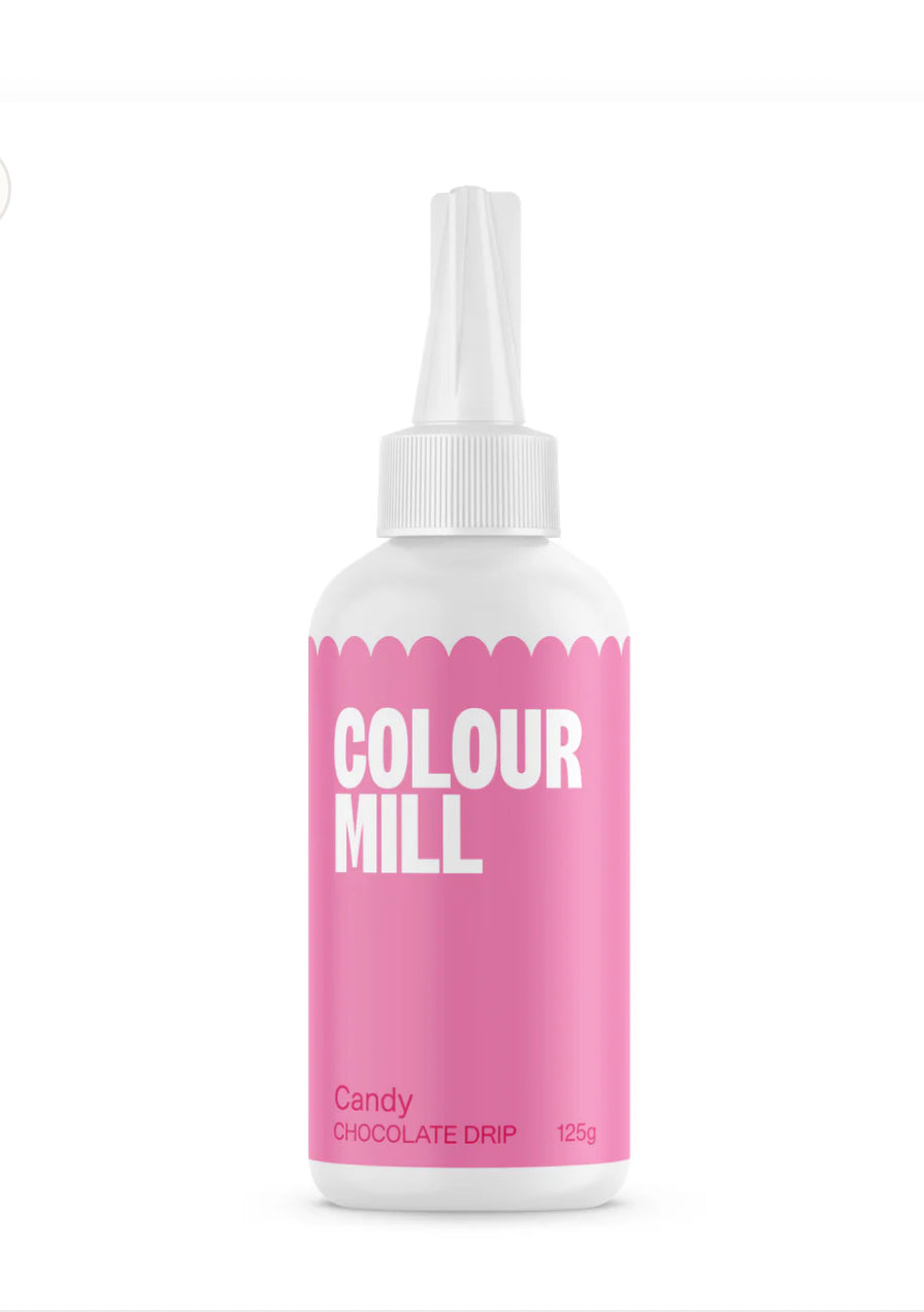Colour mill chocolate drips 125g