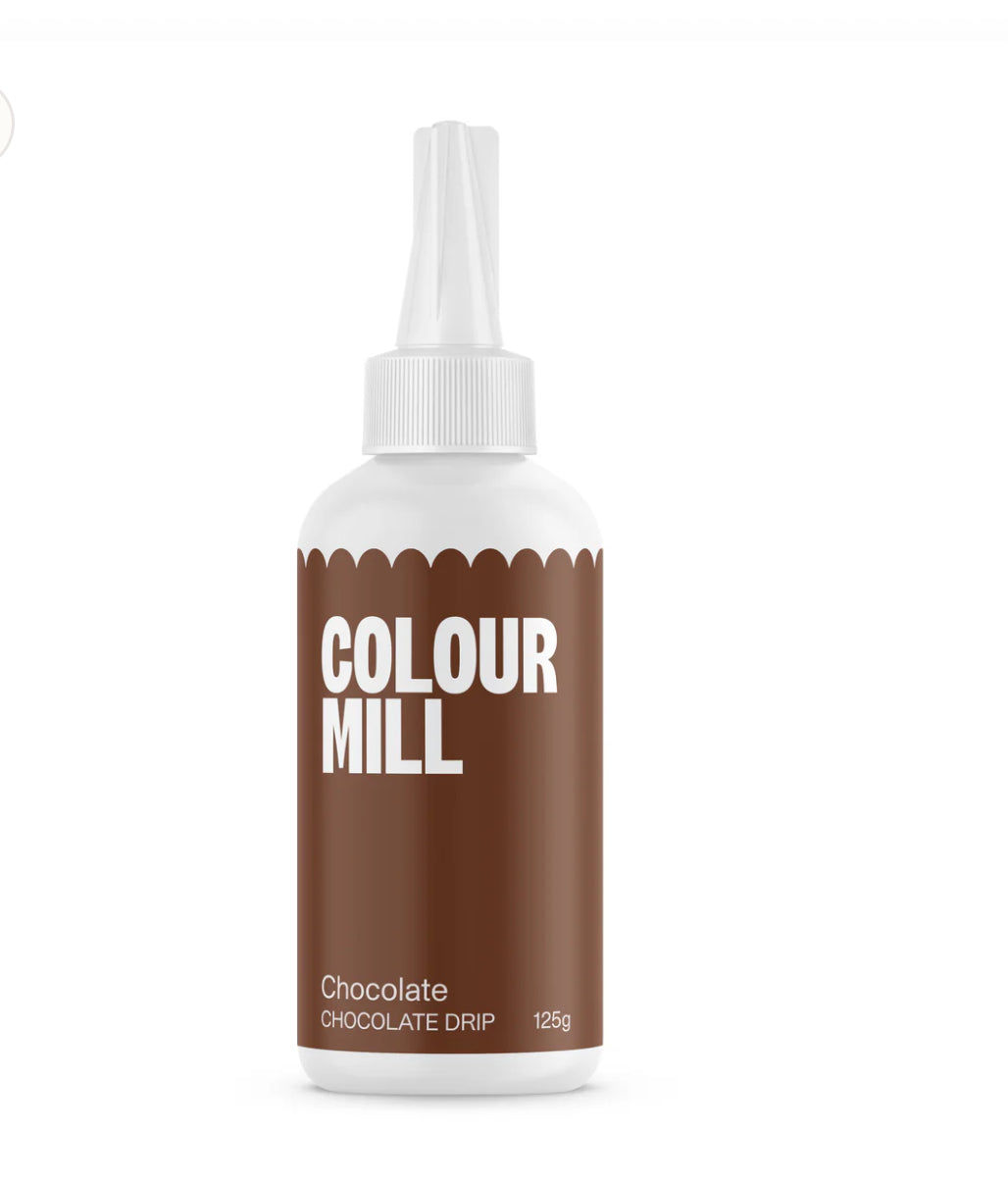 Colour mill chocolate drips 125g