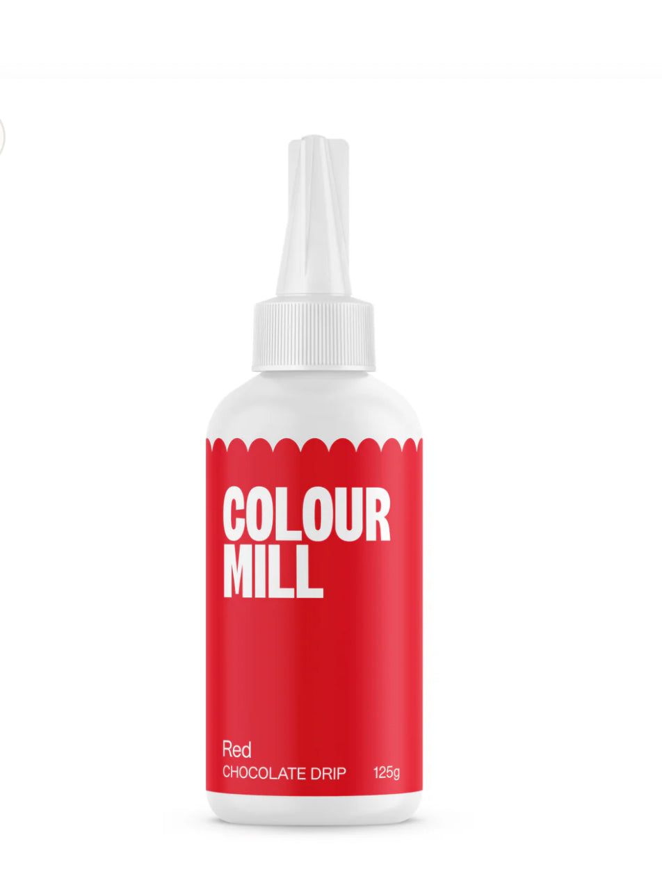 Colour mill chocolate drips 125g