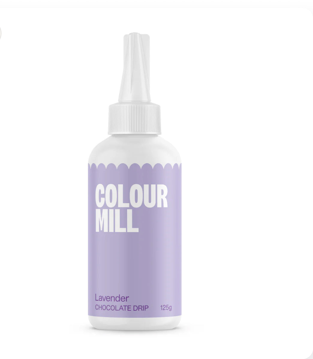 Colour mill chocolate drips 125g