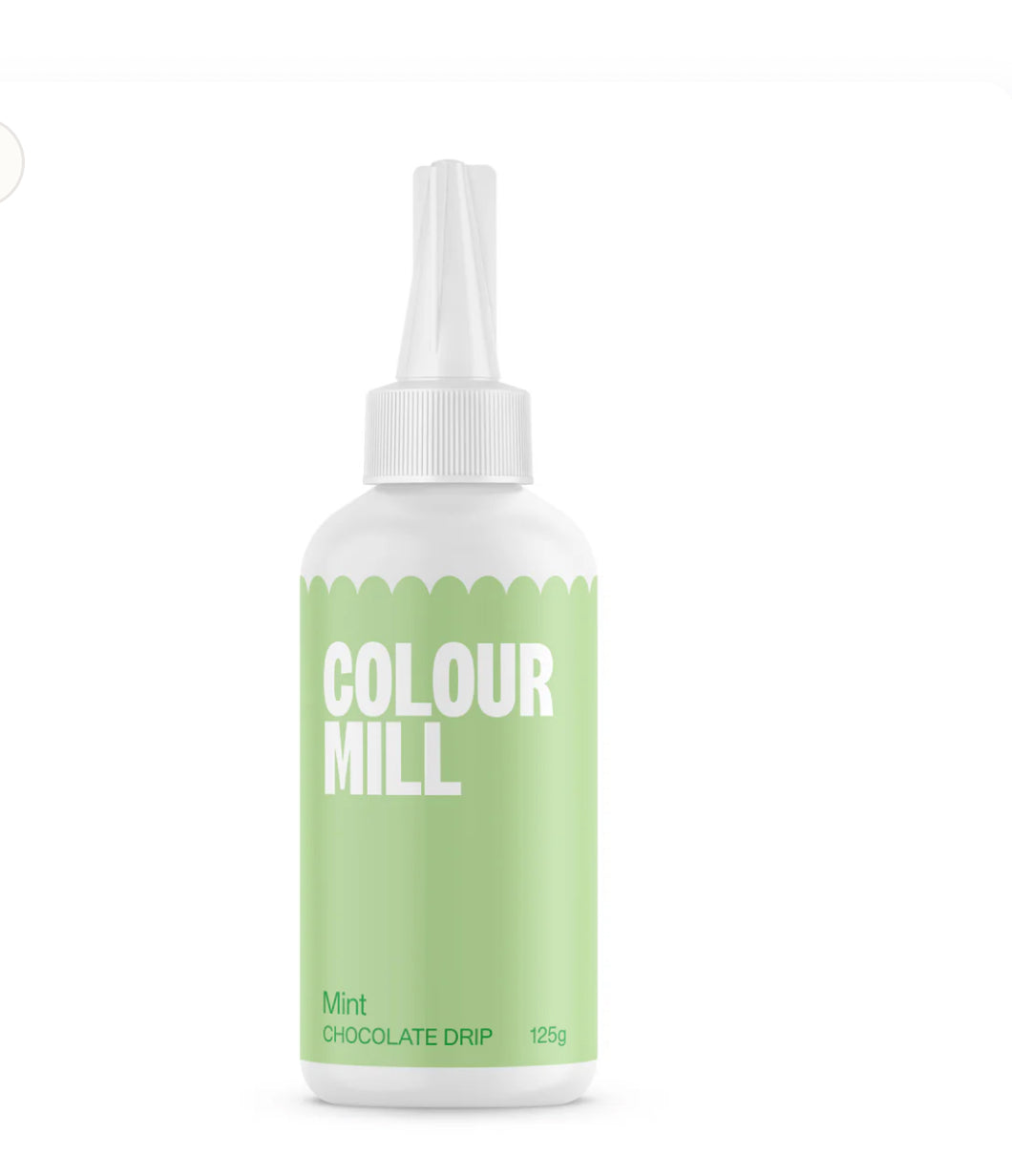 Colour mill chocolate drips 125g