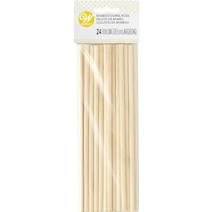 24 ct 8" bamboo rods