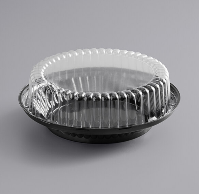 10” high dome container