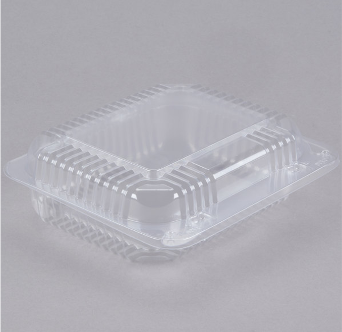 7x6 oblong clamshell