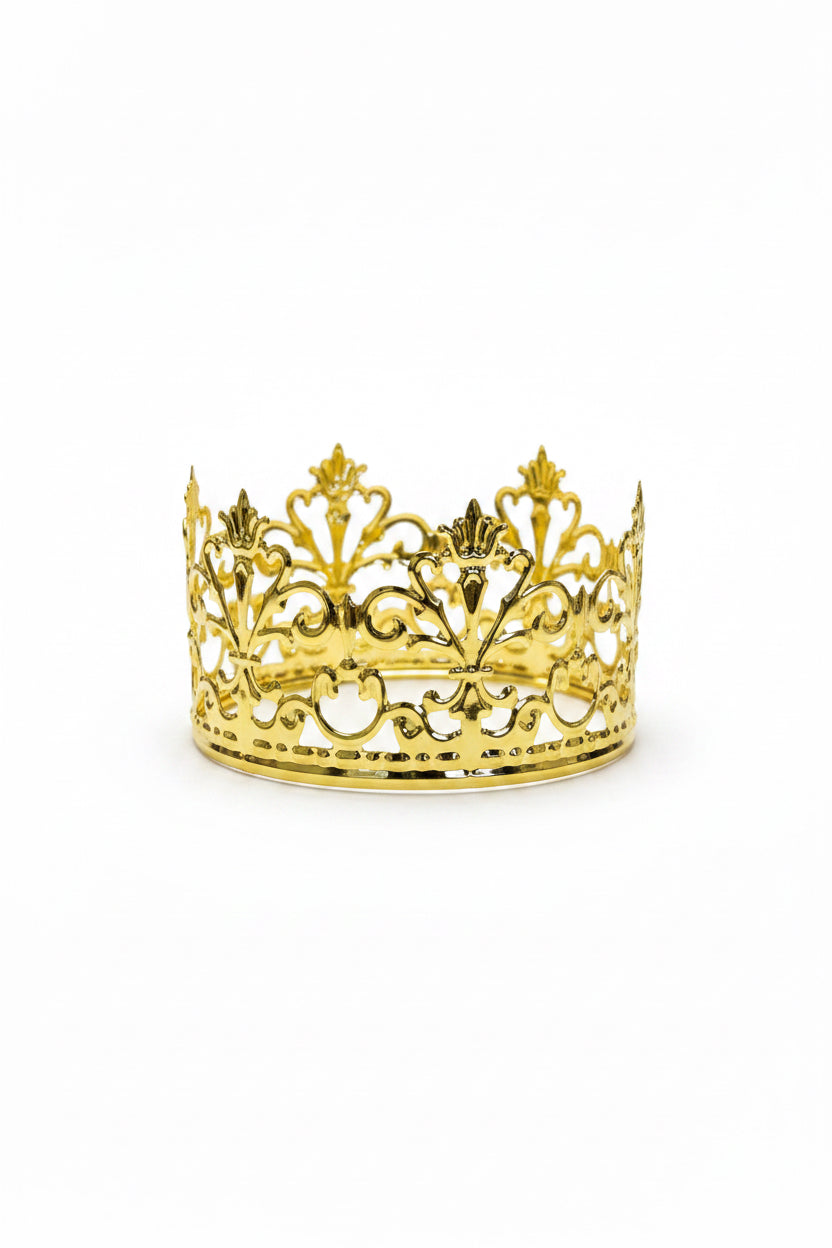 4' metal crown