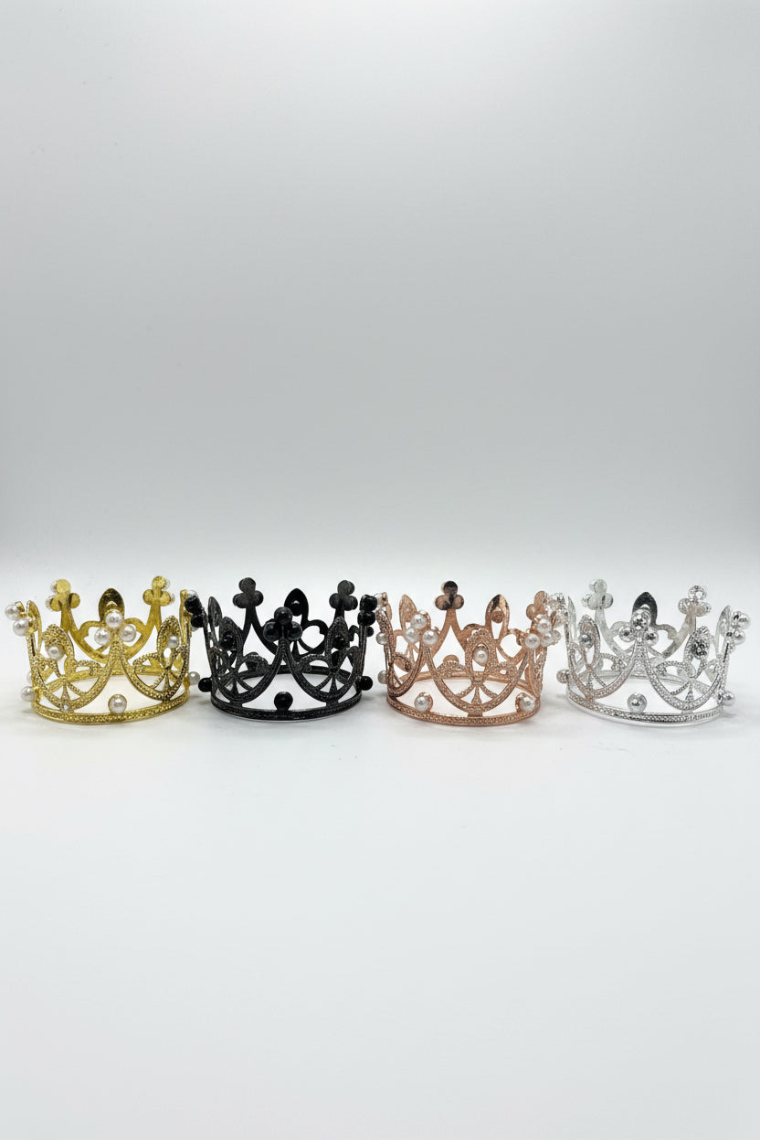 Mini crown w/pearls