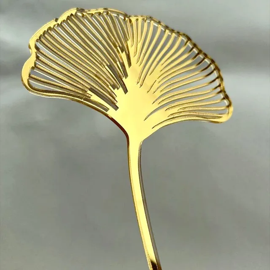 acrylic ginko leaf
