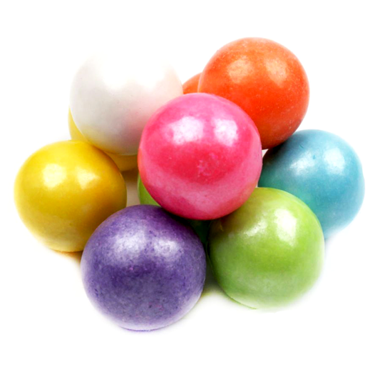 1” pearl multicolor gumballs